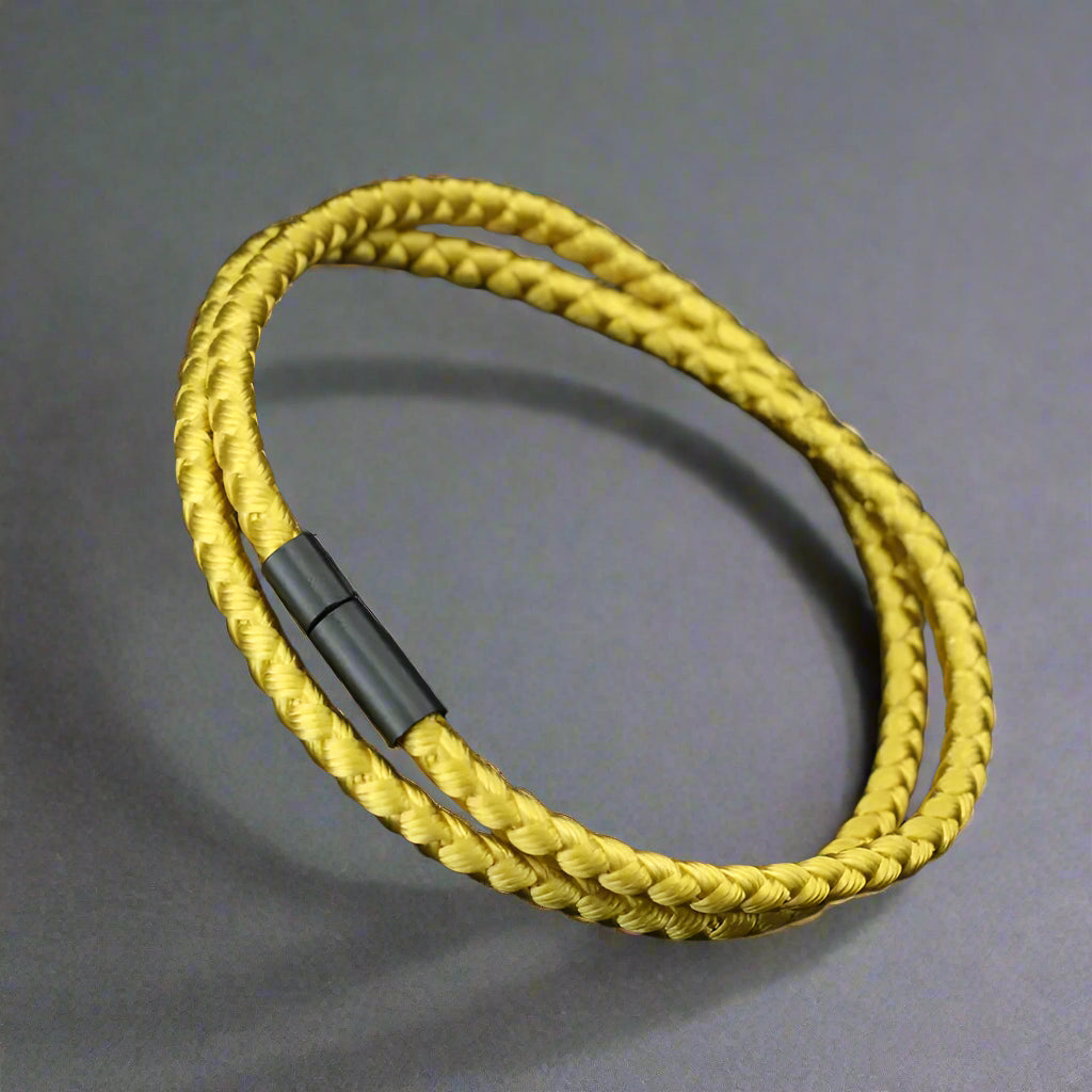 Braceletee Men's Simple Keel Rope Bracelet.